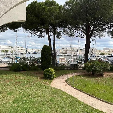 Les Caravelles - Vue Marina - 200m De La - Séparée - 3 Personnes - Terrasse - Terrasse - Calme Appartement