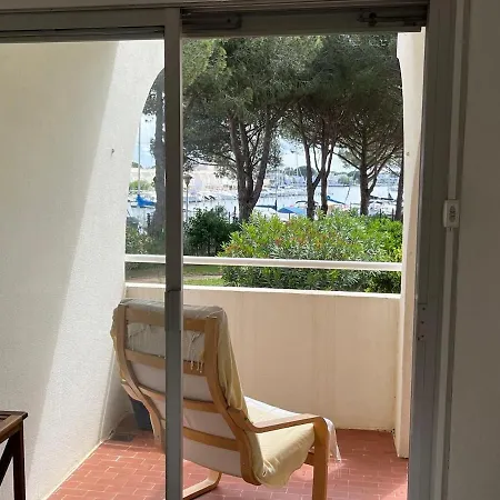 Les Caravelles - Vue Marina - 200m De La - Separee - 3 Personnes - Terrasse - Terrasse - Calme *